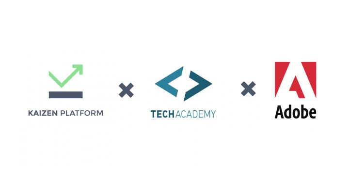 Kaizen Platform、TechAcademyとアドビと連携し、動画クリエイターの育成を行うオンラインプログラムを共同で提供