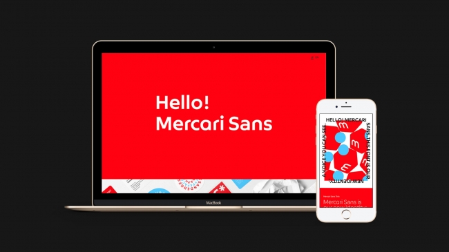 株式会社monopo mercari / MERCARI SANS ANIMATION AND WEBSITE