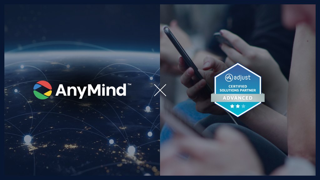 AnyMind GroupがスマートフォンアプリマーケティングプラットフォームAdjust とパートナーシップ契約を締結し「Adjust Solutions Partner」に認定