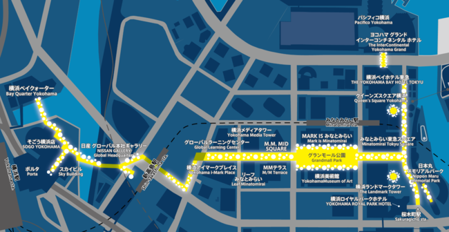 2020年 横浜の最新イルミネーション情報 ヨコハマミライト 2020~みらいを照らす、光のまち~