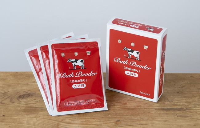 赤箱 AWA-YA＠ONLINE カウブランド 赤箱の香りのなめらかミルクバス＜3包・パウダータイプ＞
