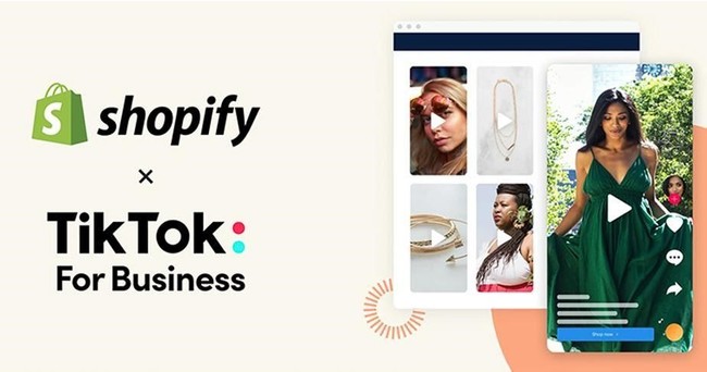 Shopify、TikTokとウェビナーを共同開催