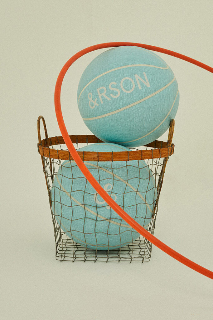 &RSON BASKETBALL (LIGHT BLUE）