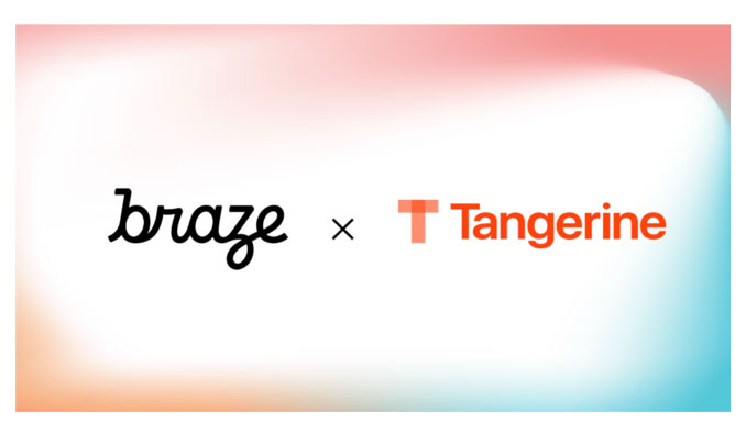 Braze、Tangerineと戦略的パートナーシップを締結