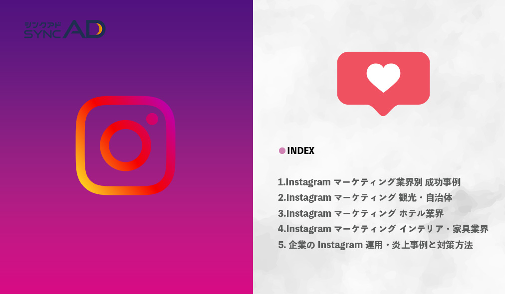 Instagramマーケティング運用事例集 Vo.1