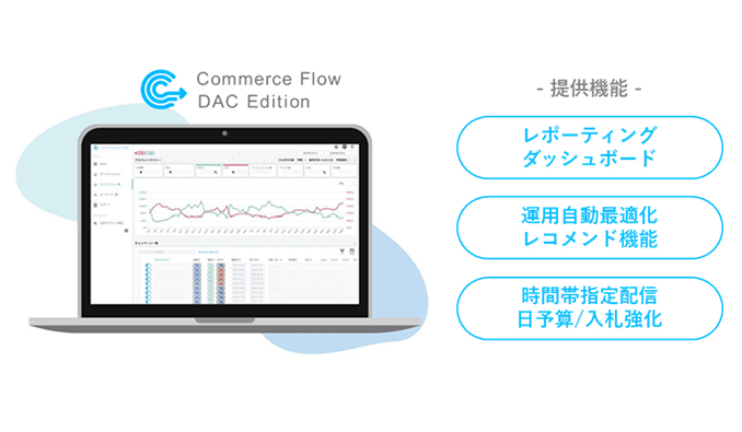 DAC、ECサイト広告運用最適化プラットフォーム 「Commerce Flow DAC Edition」の提供を開始