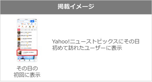 Yahoo! JAPAN　トップページ トピックスPR SP