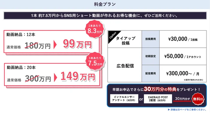 《SNSショート動画 納品パッケージ》概要