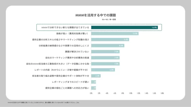 MMMを活用する中での課題