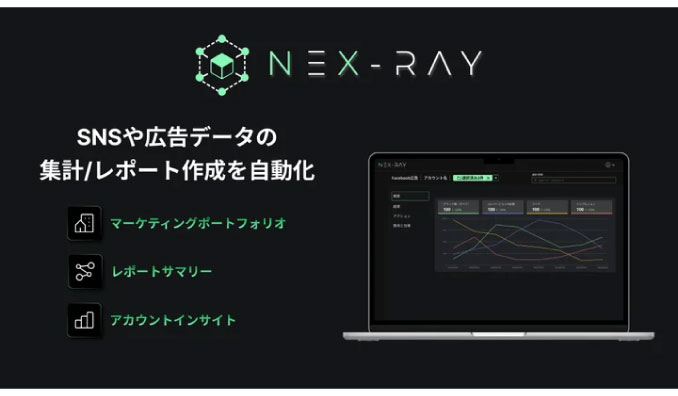 フィシルコム、マーケティングSaaS「NeX-Ray」をリリース、あらゆるWebデータをひとつに！