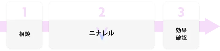 ニナレルVを利用した企画・運用フロー