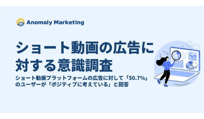 ショート動画プラットフォームの広告に対して「50.7%」のユーザーが「ポジティブに考えている」と回答