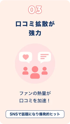 推し活層の３つの特徴