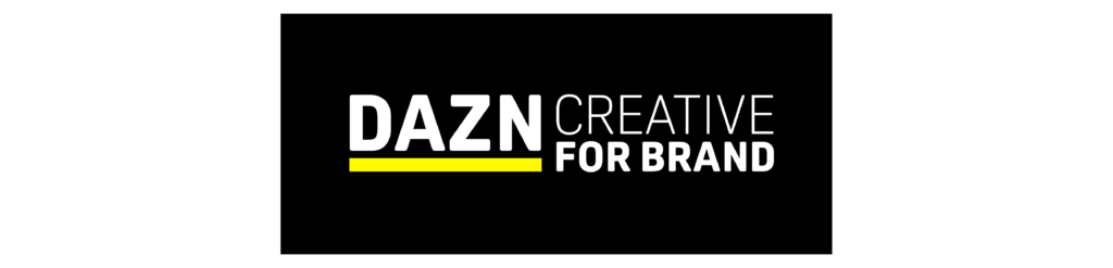 クリエイティブチーム「DAZN CREATIVE FOR BRAND」ロゴ