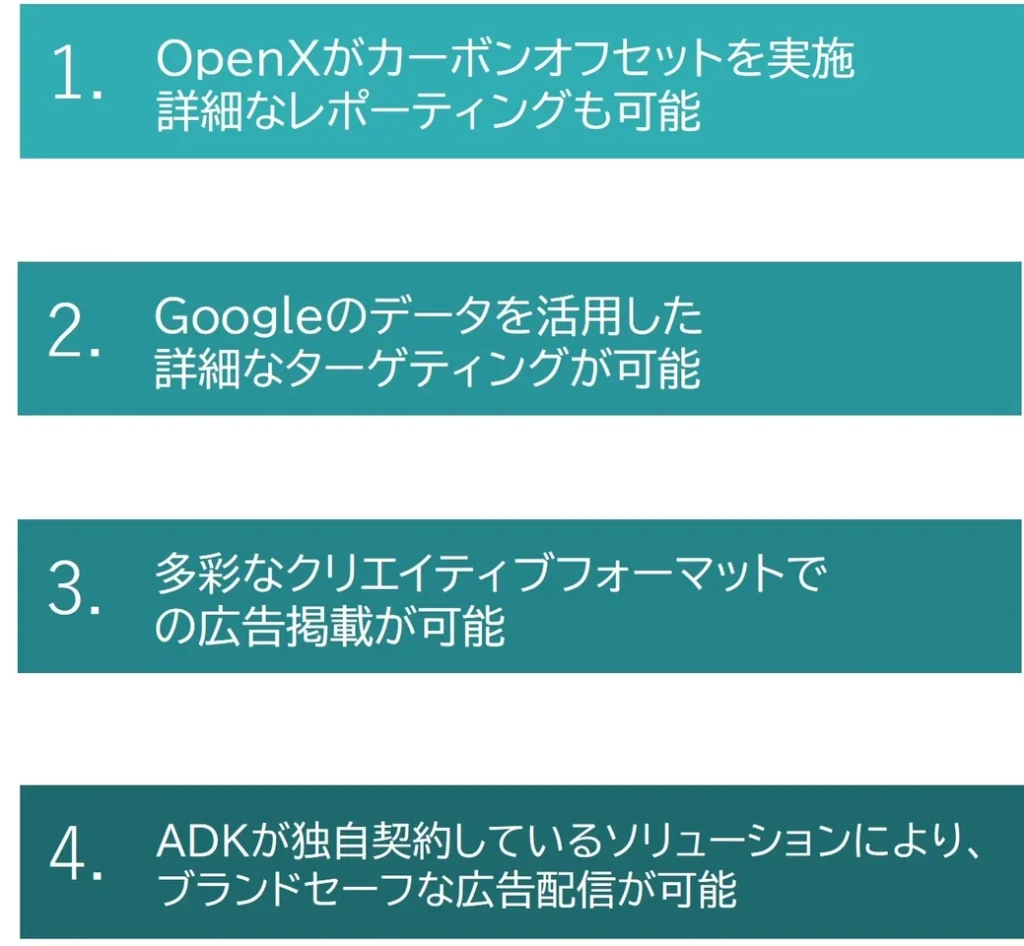 ADKカーボンオフセット広告🄬