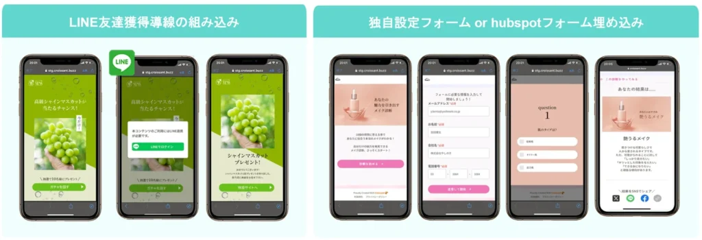 2.マーケティング施策と連動したリード獲得を実現