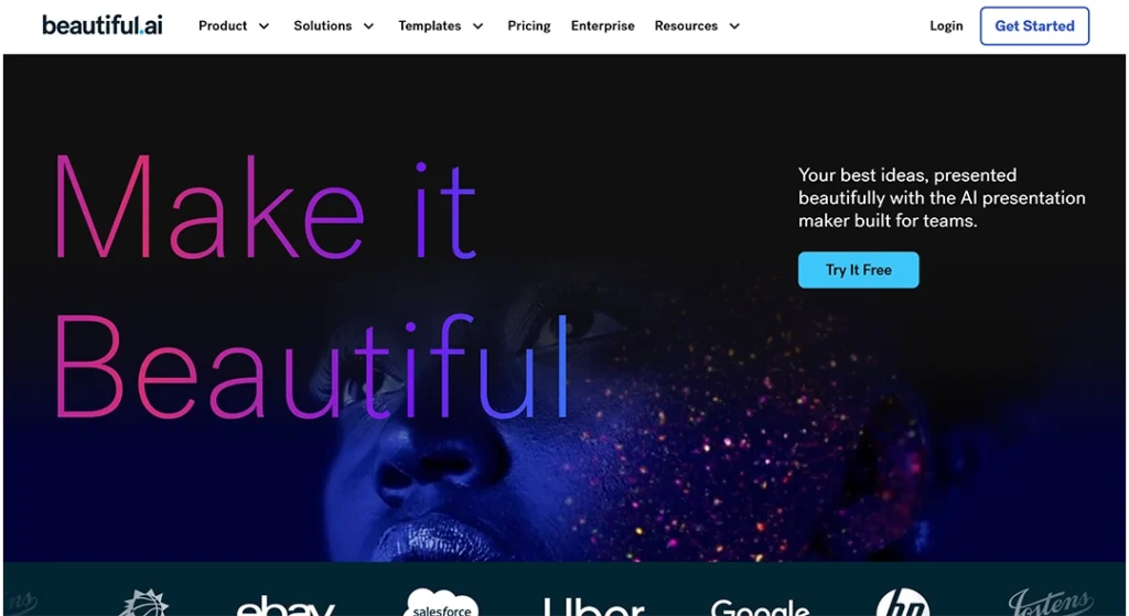 Beautiful.AI - デザイン自動最適化AI資料作成ツール