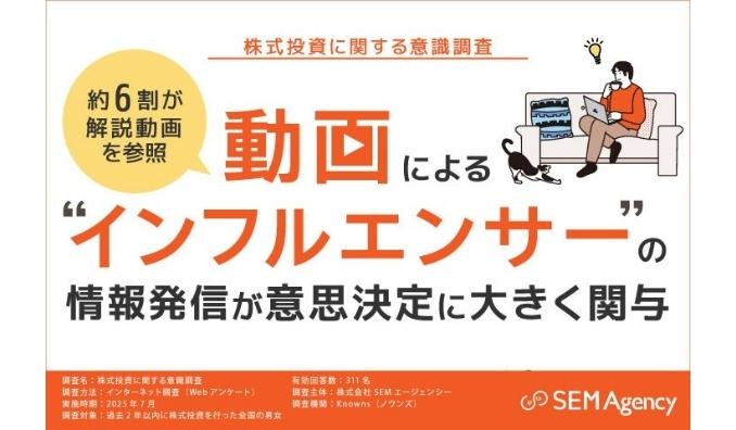 SEMエージェンシー、「IR × インフルエンサー」施策を本格提供開始