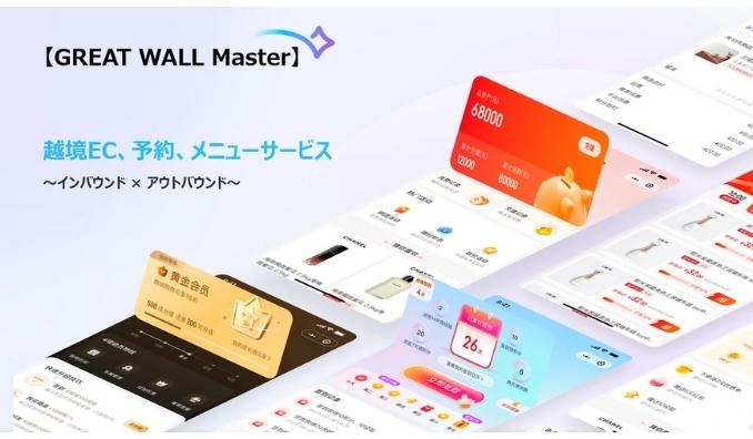 KENTOSHI、【GREAT WALL Master】リリース、越境EC・予約・メニューサービスを提供開始!