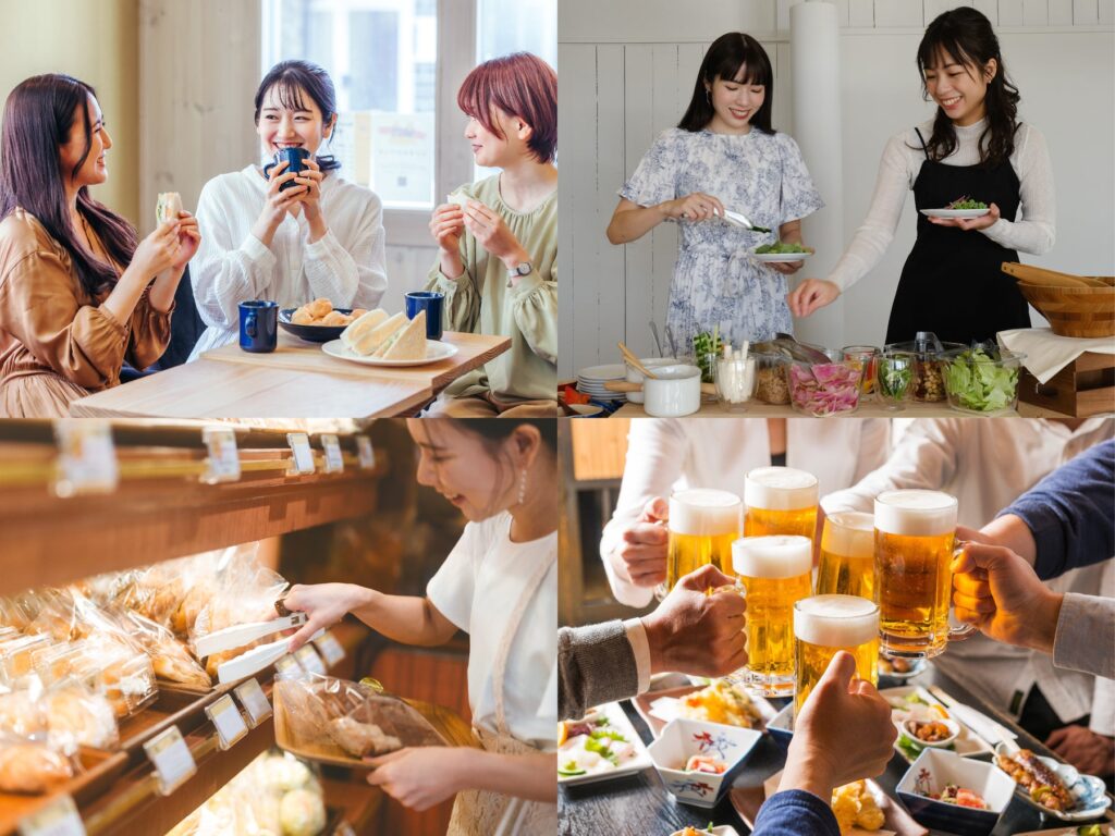 ジャンル問わずあらゆる飲食店に対応