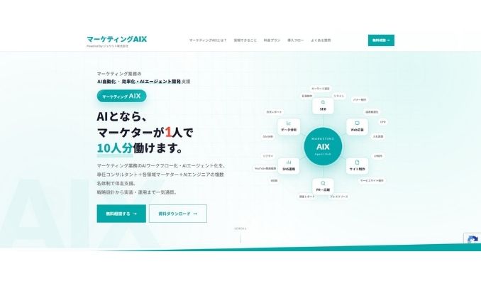 シュワット、マーケティング業務の8割をAIで自動化する新サービス「マーケティングAIX」を提供開始