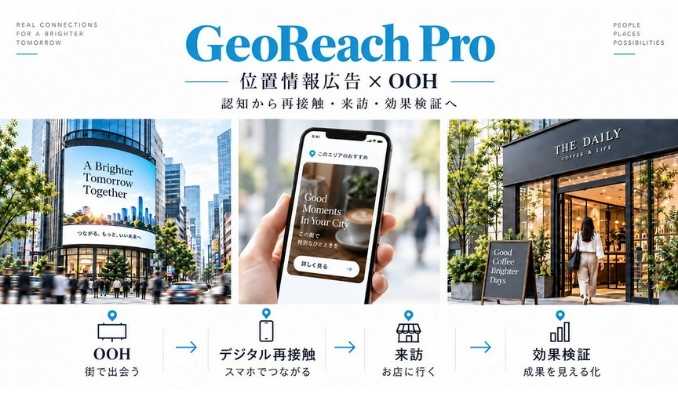 ネモーション、位置情報広告サービス「GeoReach Pro」提供開始