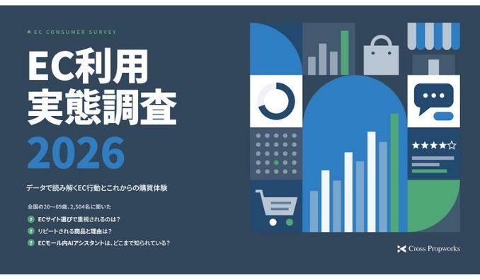【EC利用実態調査2026】ECモールが提供する生成AIショッピングアシスタント、認知率は1割前後にとどまるも利用者の満足計は7割超
